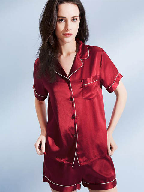 Asilklife Luxury Chic Summer Pajamas Set For Women | Multi Color Selected