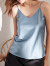 22 momme Silk Camisole Women's Tank Top V-Neck