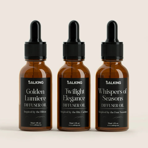 Luxury Hotel Scent Gift Set – Diffuser & 3 Fragrance Oils