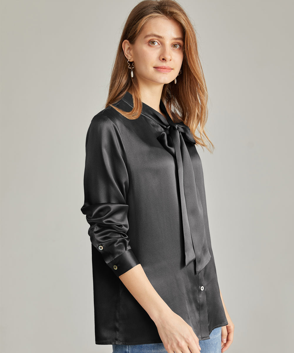 Chemise a noeud papillon avec cristaux sans plomb Rose doux Chemise a noeud papillon avec cristaux sans plomb Rose doux