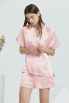 Classic Silk Pajamas Short Set