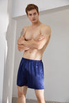 Men's Silk boxer brief Shorts Pants luxury soft Underwear