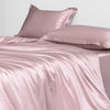 19/22 Momme 4PCS Silk Bedding Set (1Duvet Cover + 1 Flat Sheet +2 Oxford pillowcase)
