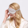 Silk Sleep Mask With Elastic Strap Night Eye Mask