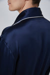 Men's Silk V-neck Long Sleeves Robe