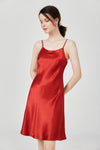Women's Classic Silk Midi Nightgown