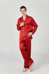 Long sleeve Silk Pajamas for Men