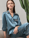 Asilklife High Quality Franch COCO Collection Silk Pajamas Set