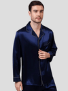 Asilklife High Quality Basic Silk Pajamas Set for Men