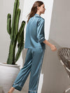 Asilklife High Quality Franch COCO Collection Silk Pajamas Set