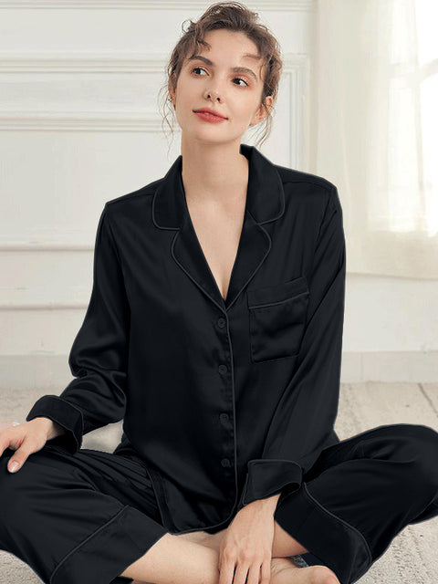 Silk Pajama Set for women