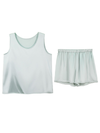 Asilklife Short Pure Color Silk Camisole Set| Multi-Colors Selected
