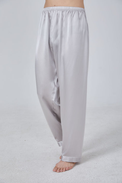 Men's Silk Long Pants