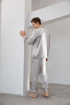 Men's Long Silk Sleepwear