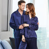 19 Momme 100% Pure Silk Matching Couple Pajamas Set