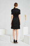 Silk Shirt Dress Midi A-line Dress For Women