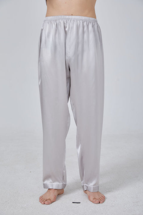 Men's Silk Long Pants
